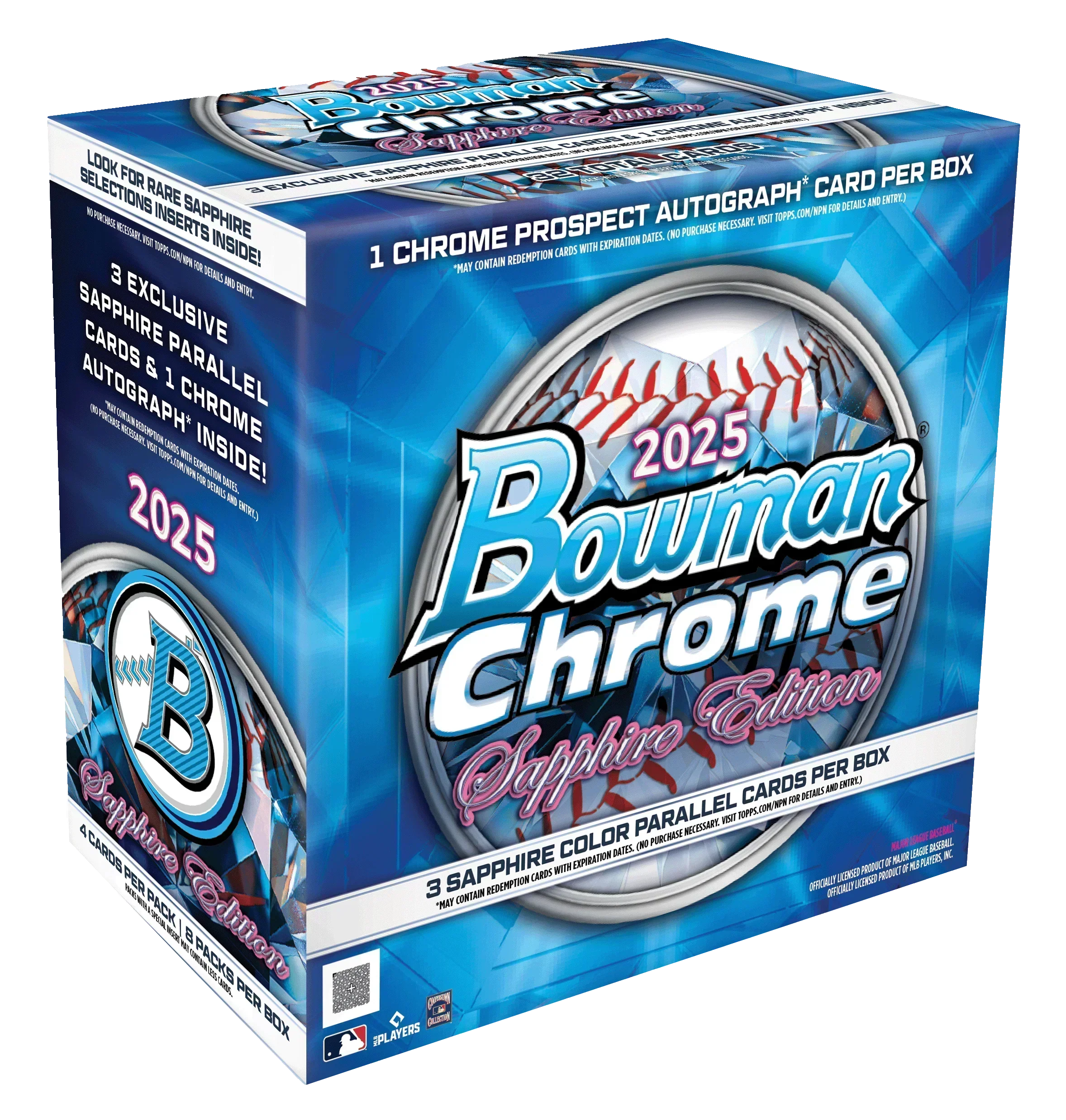 2025 Bowman Chrome Sapphire Baseball Hobby Box