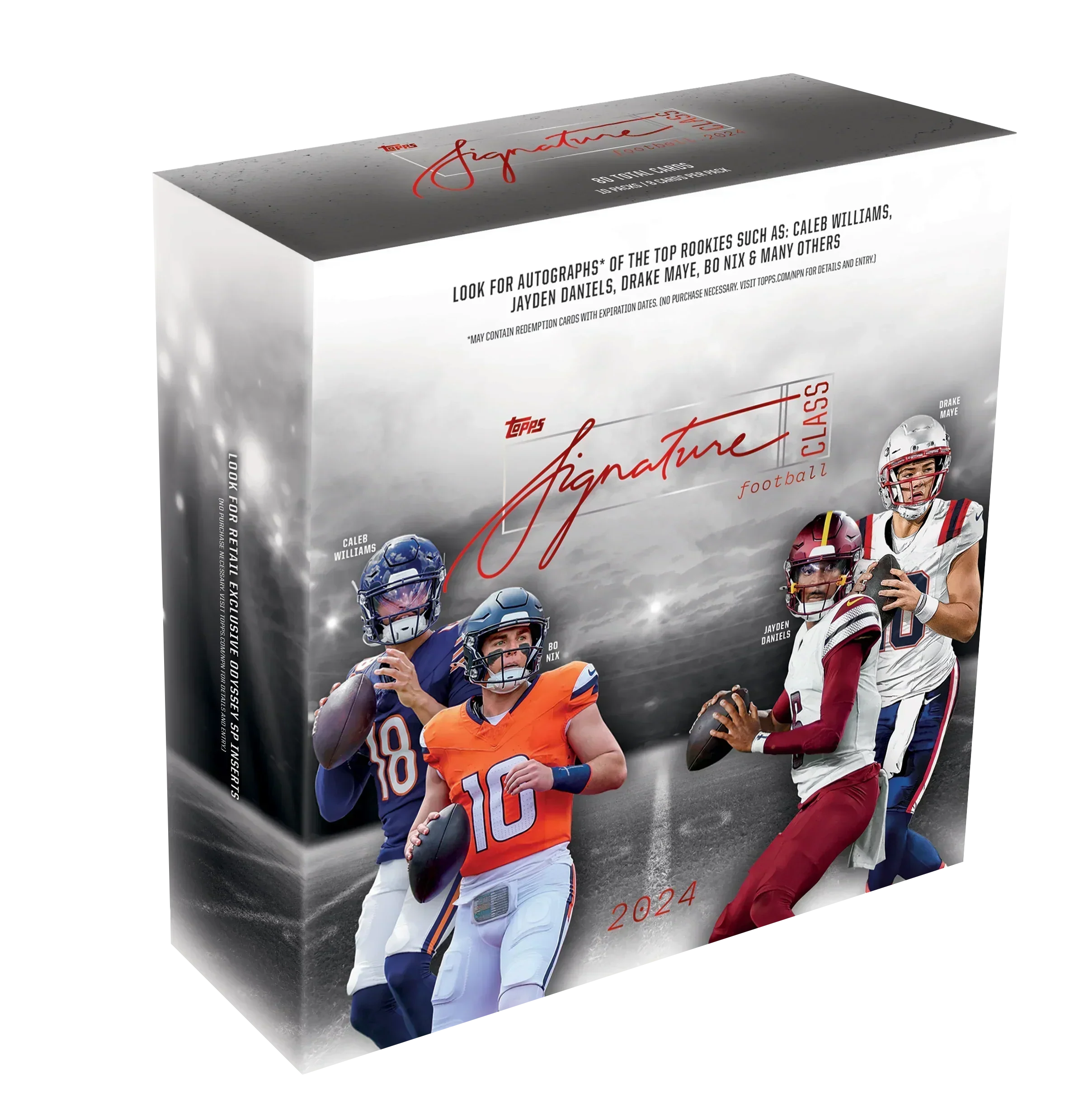 2024 Topps Signature Class Football Mega 20 Box Case