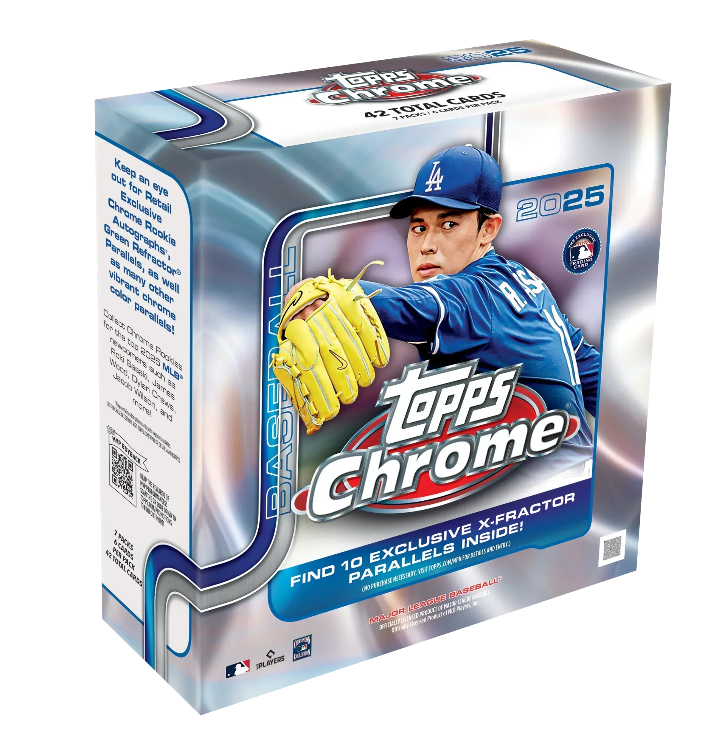 2025 Topps Chrome Baseball Mega 20 Box Case