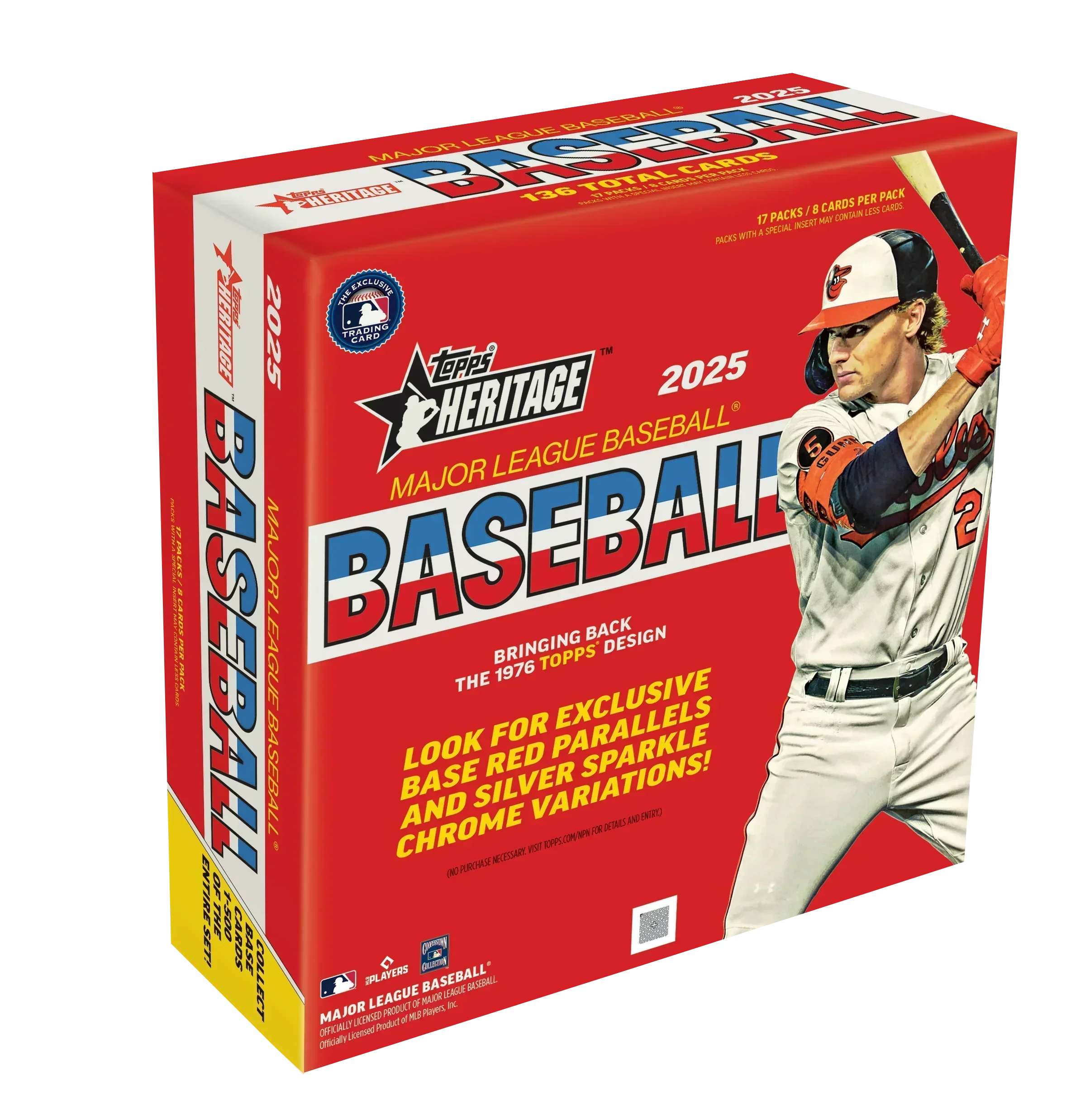 2025 Topps Heritage Baseball Mega 20 Box Case