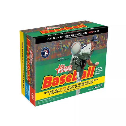 2024 Topps Heritage Baseball Mega (20 Box Case)