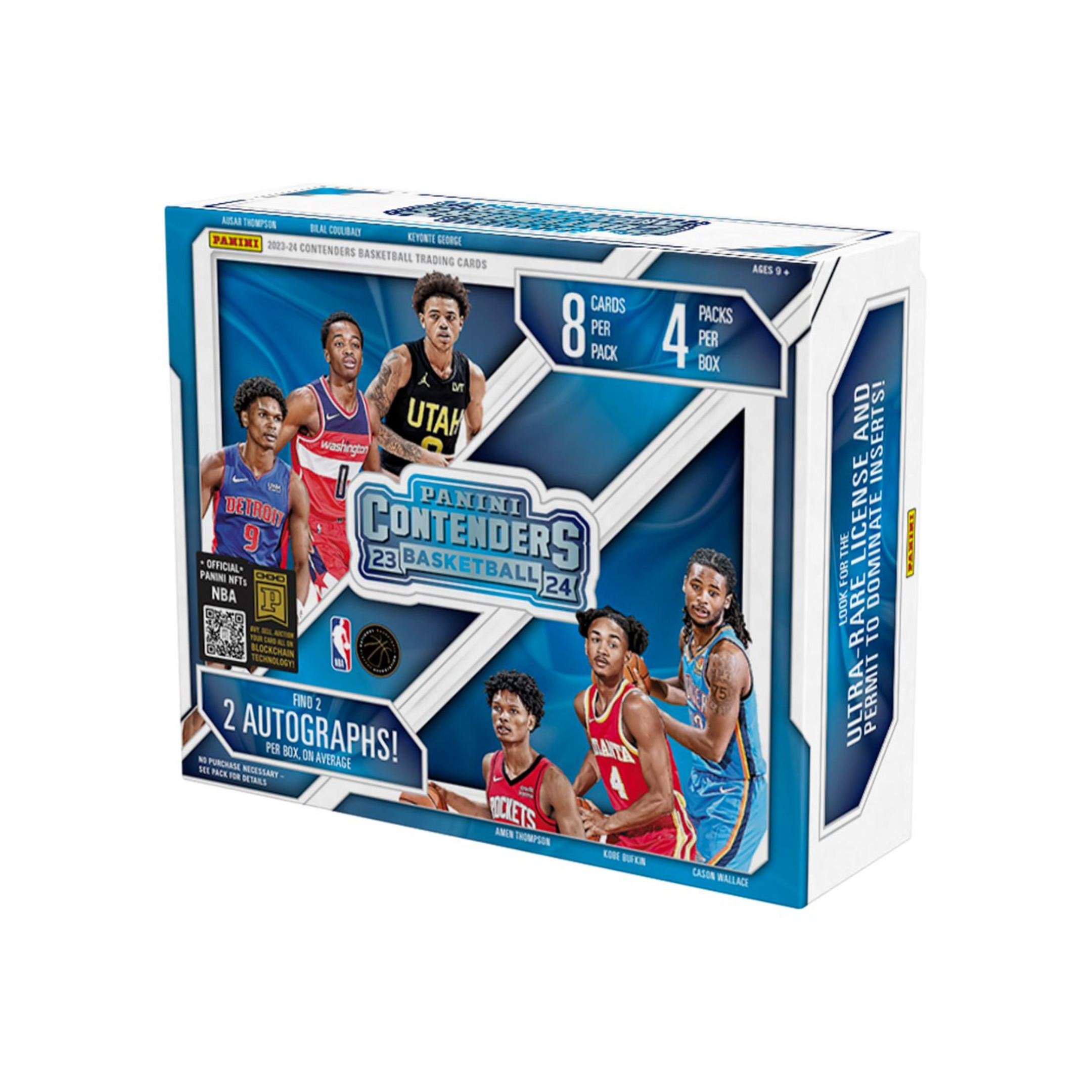 2023-24 Panini Contenders Basketball Hobby 12 Box Case